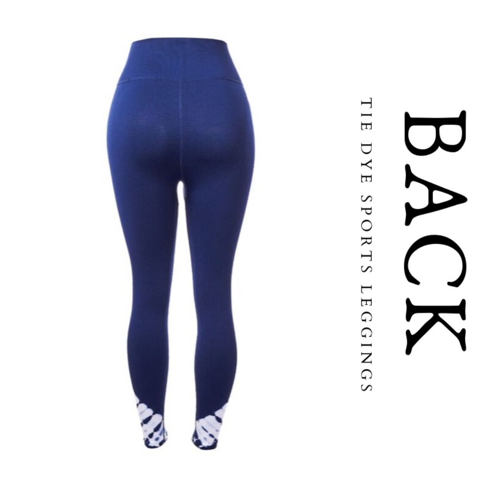 SELENE - TIE DYE SPORTS LEGGINGS - Picture 3 of 8